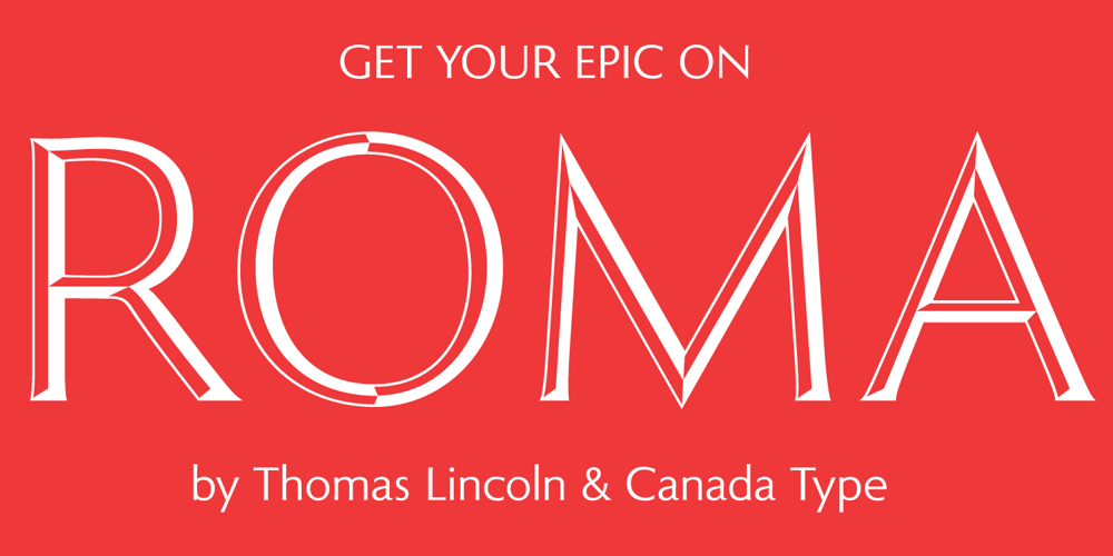 Roma font