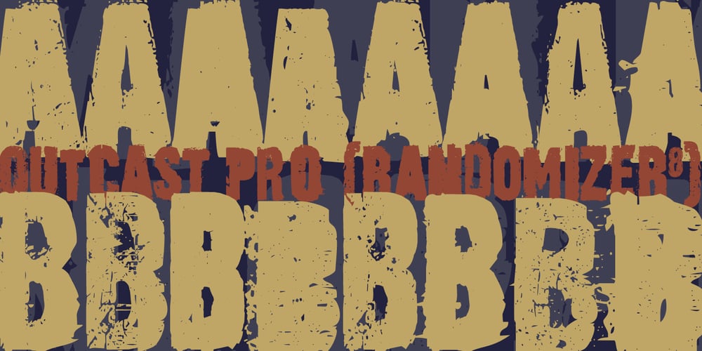 Outcast font