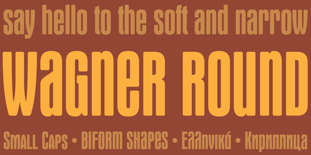 Wagner Round font