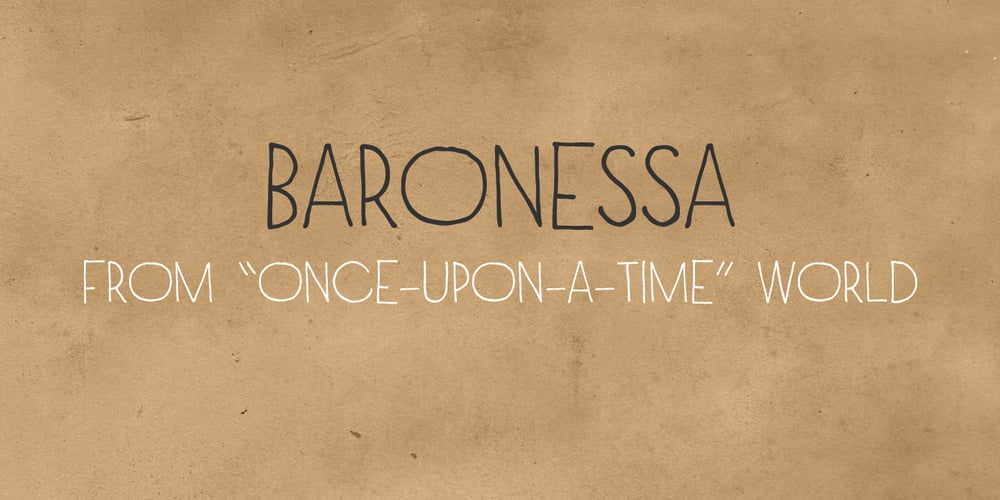 Baronessa font