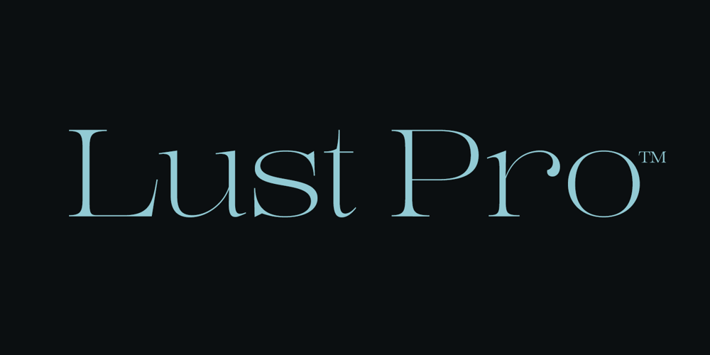 Lust Pro font