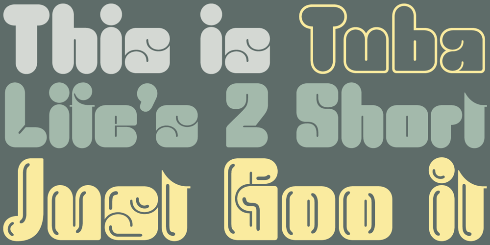 Tuba font