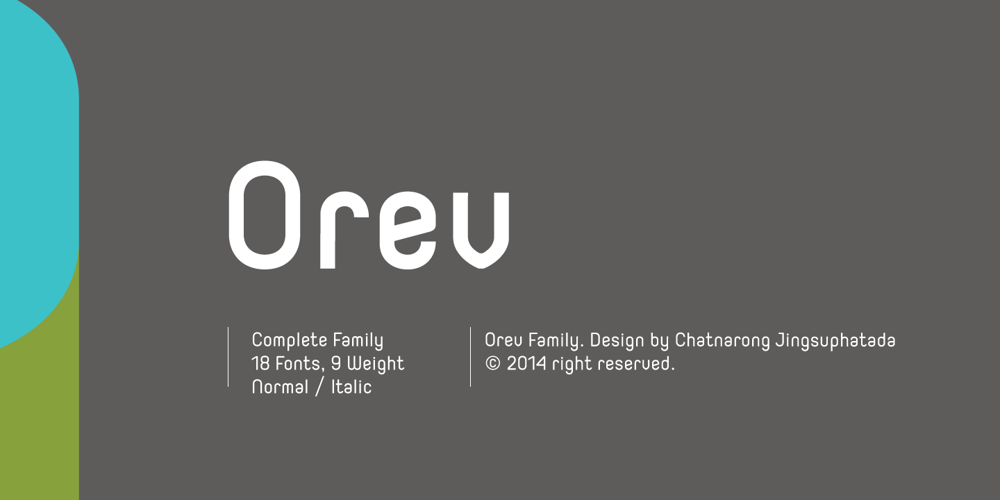 Orev font