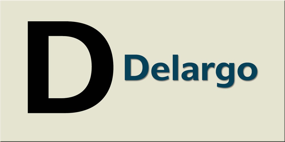 Delargo DT font