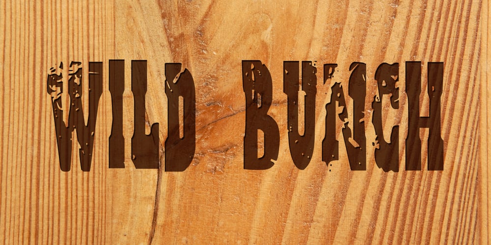 Wild Bunch font