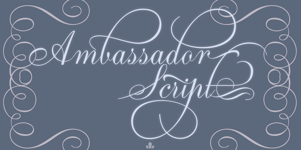 Ambassador Script font