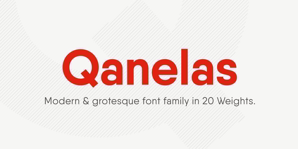Qanelas font