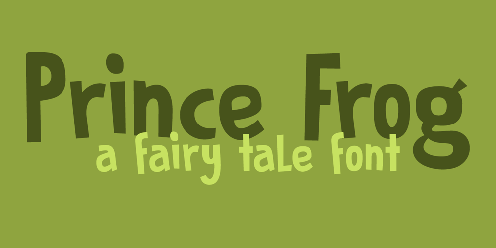 Prince Frog font