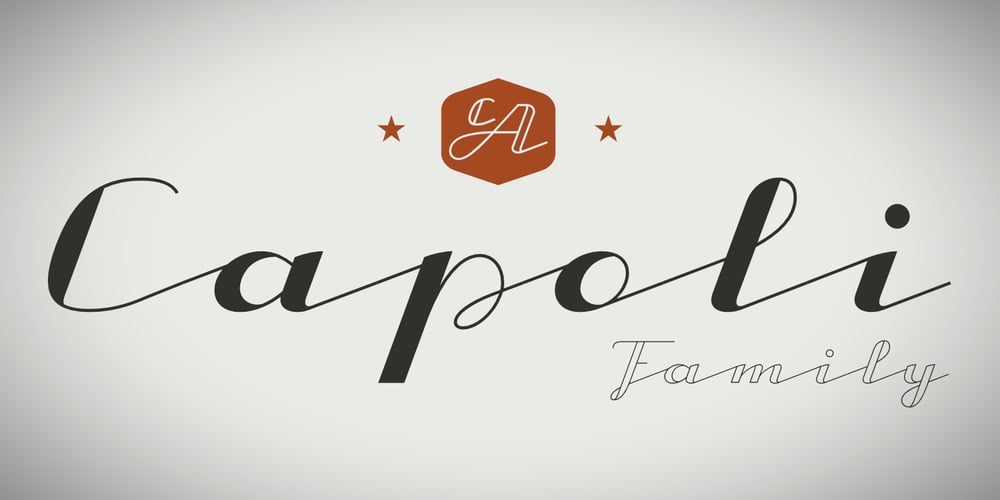 CA Capoli font