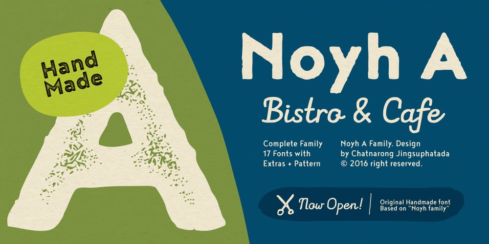 Noyh A font