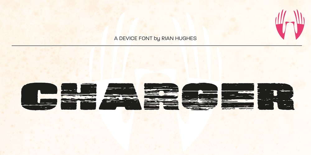Charger font