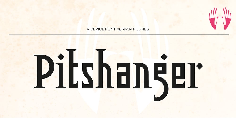 Pitshanger font