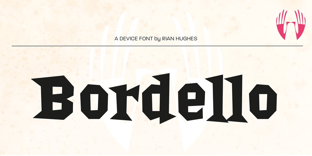 Bordello font