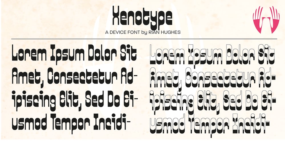 Xenotype font