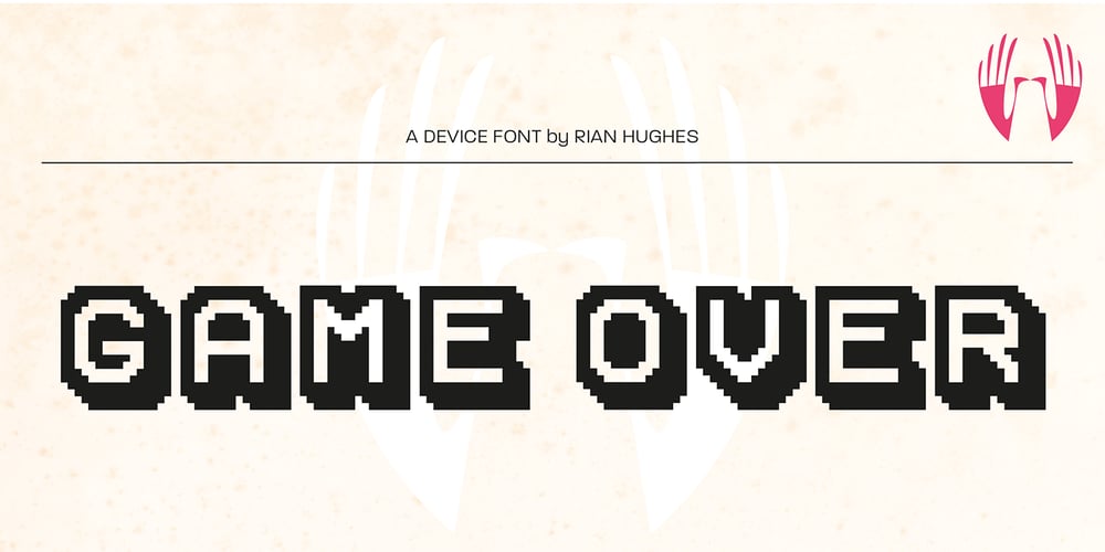 Game Over font