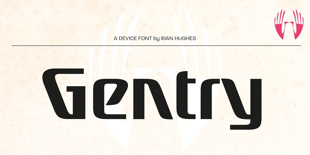 Gentry font