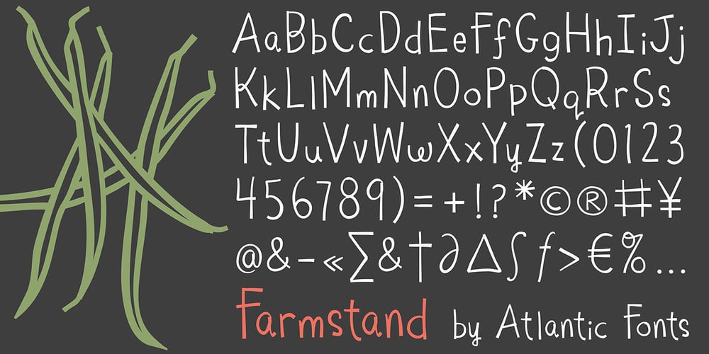Farmstand font