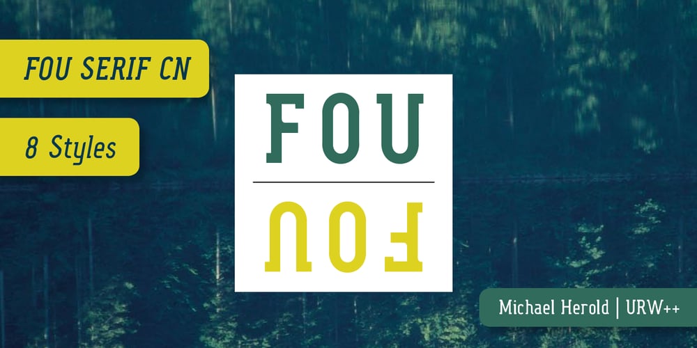 Fou Serif CN font
