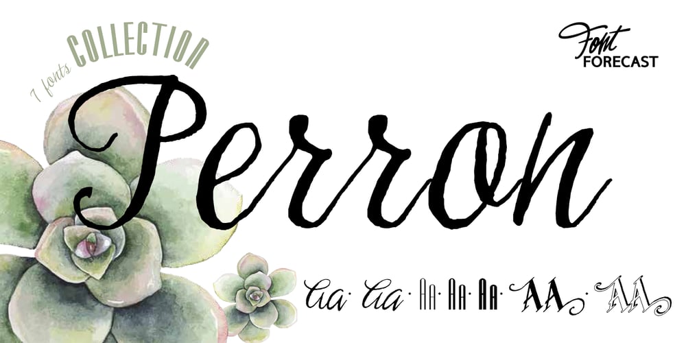 Perron font