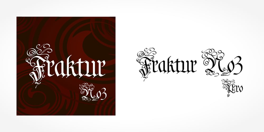 Fraktur No3 Pro font