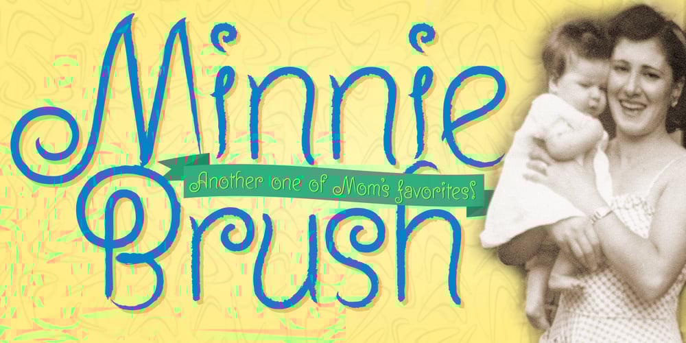Minnie Brush font