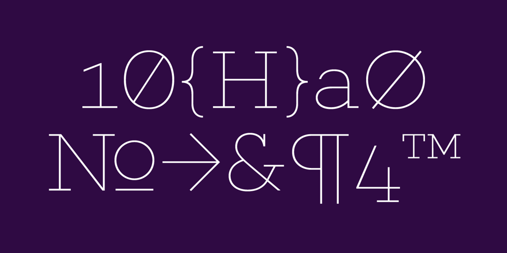 Choplin font