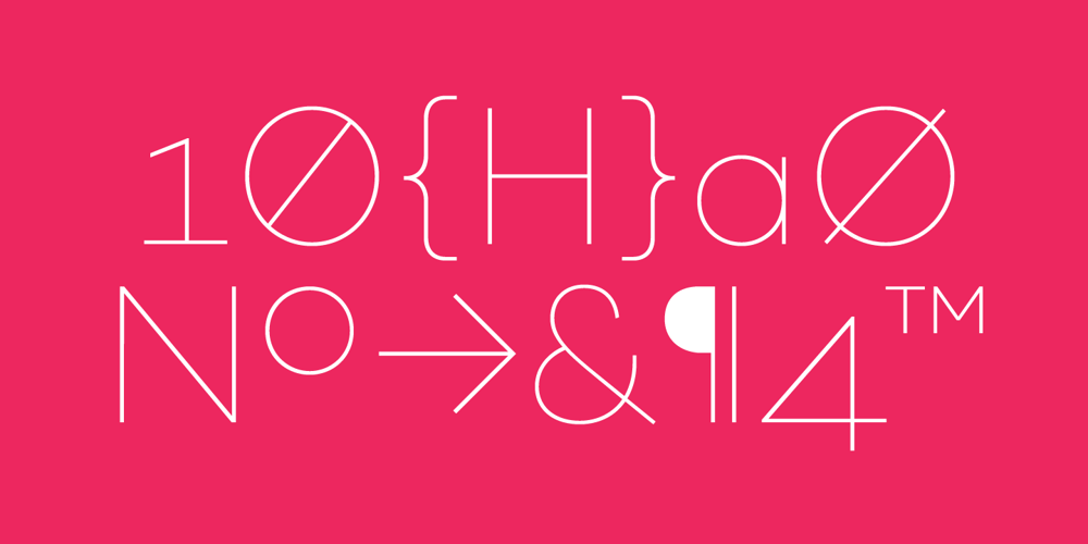 Galano Classic font