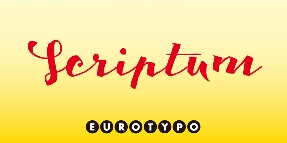 Scriptum font