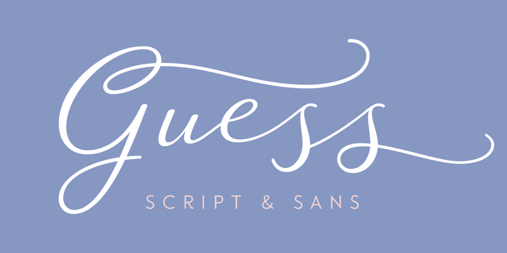 Guess font