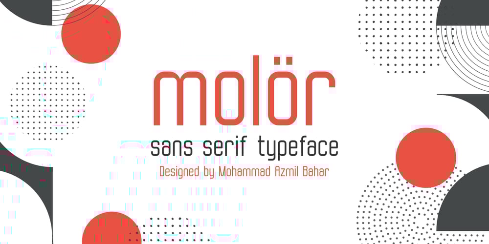 Molor font