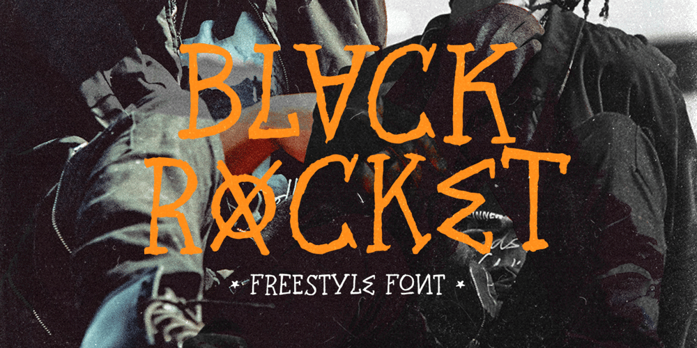 Black Rocket font