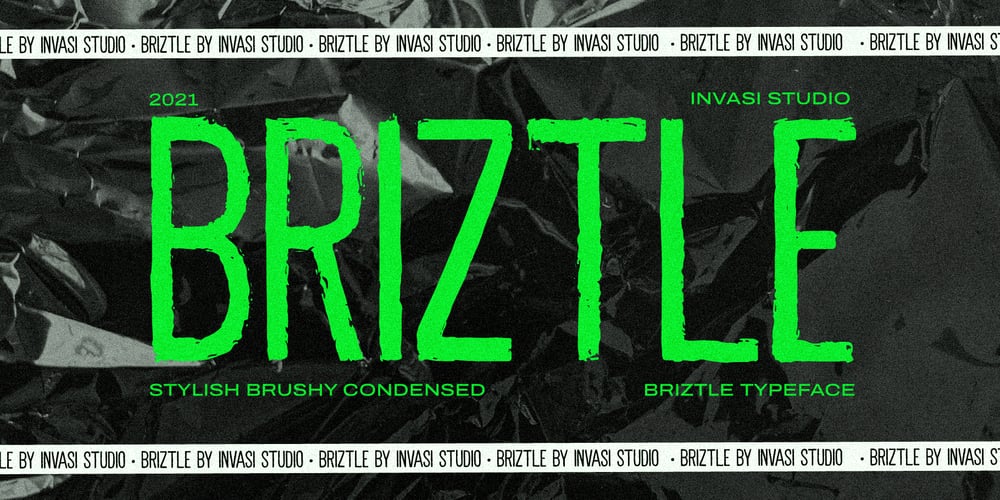 Briztle font