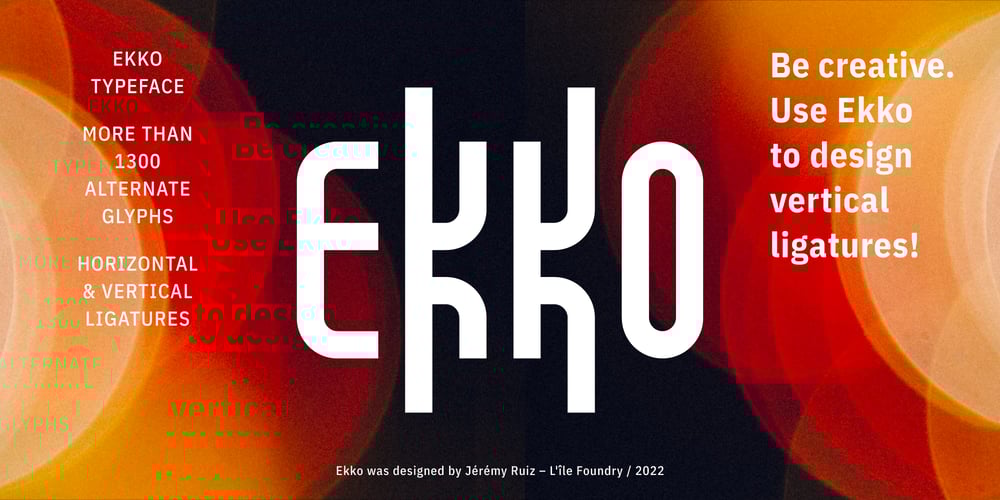 Ekko font