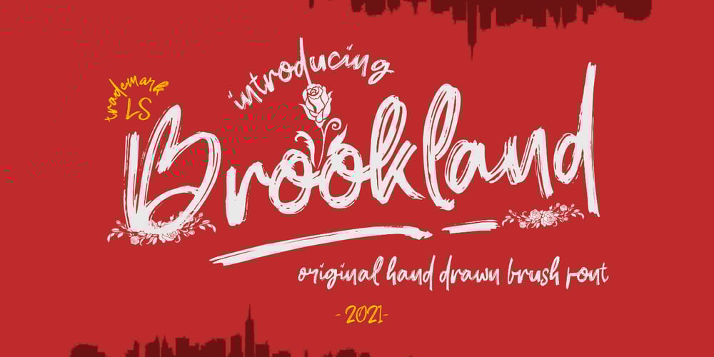 Brookland font
