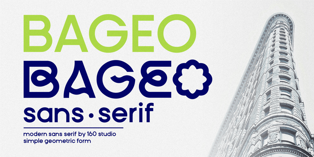 Bageo font
