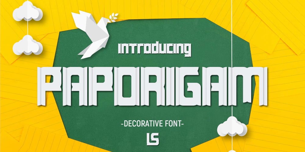 Paporigam font