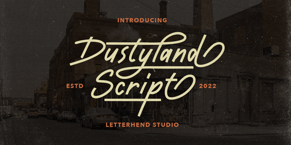 Dustyland font