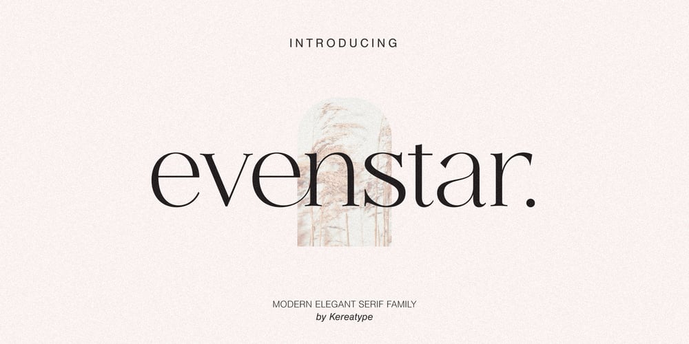 Evenstar font