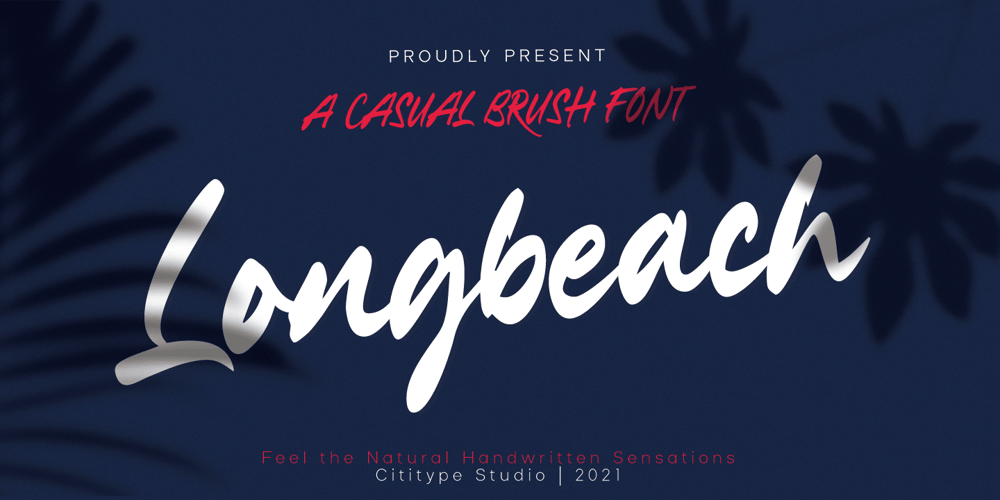 Longbeach font