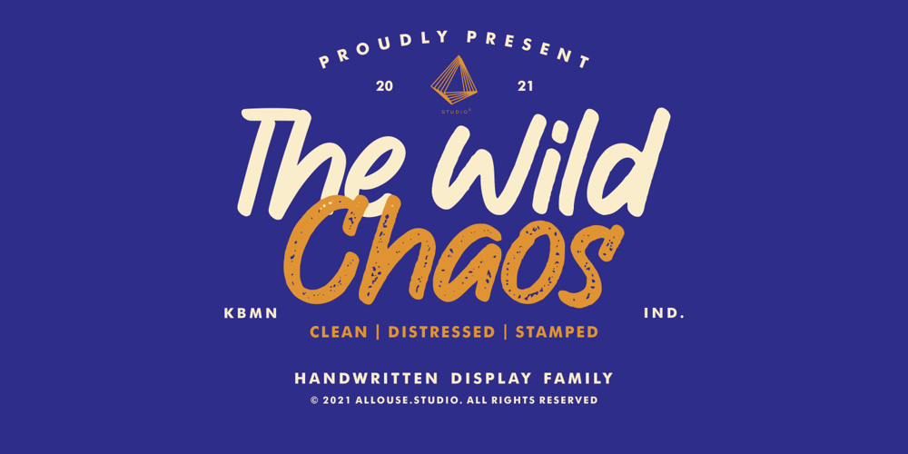 The Wild Chaos font