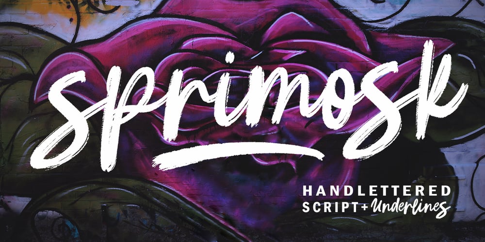 Sprimosk Font font