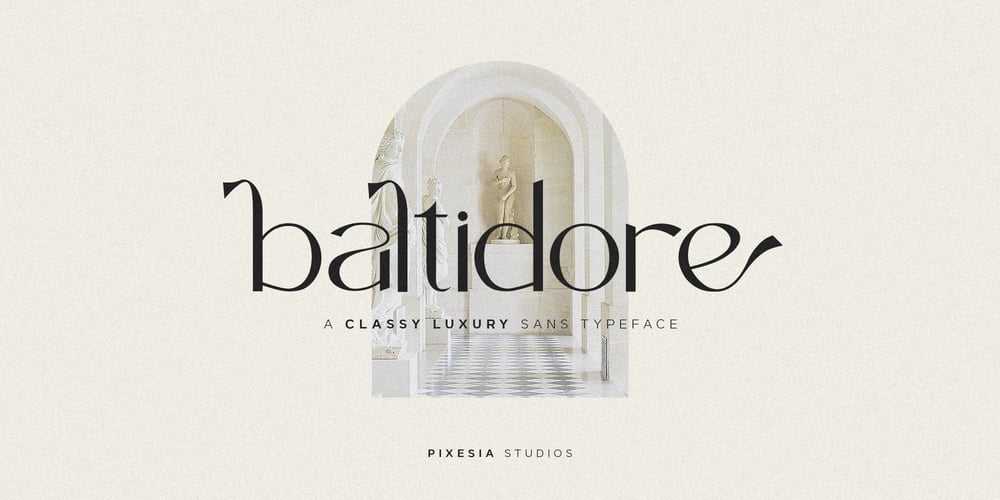 Baltidore font