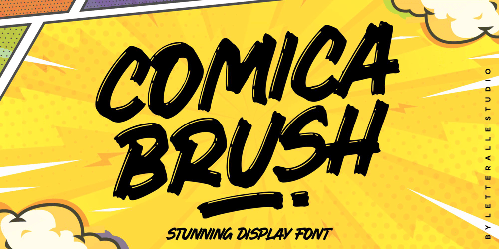 Comica Brush font