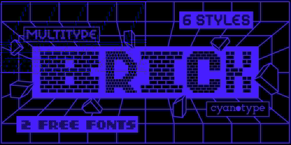MultiType Brick font