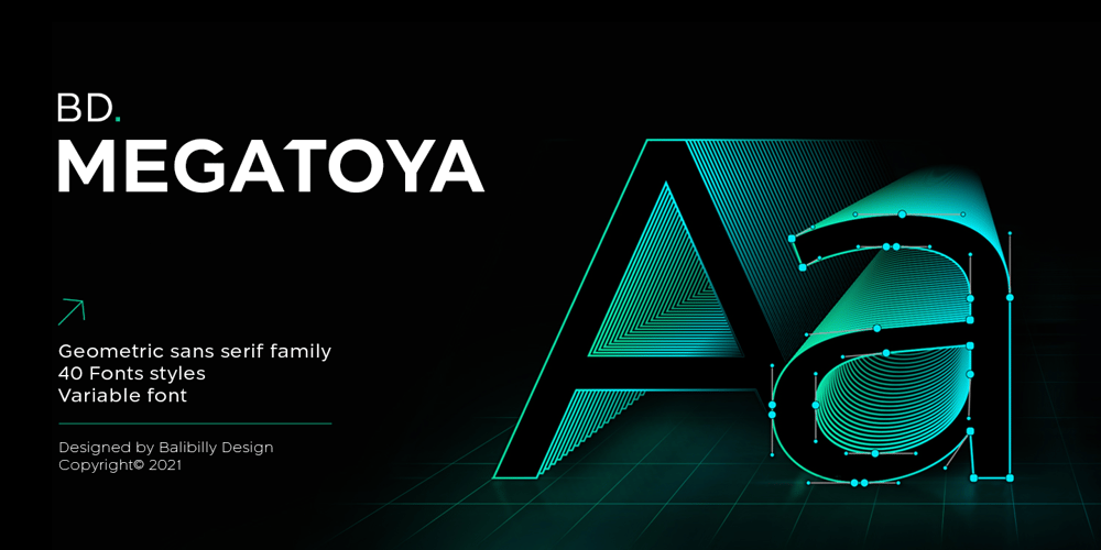 BD Megatoya font