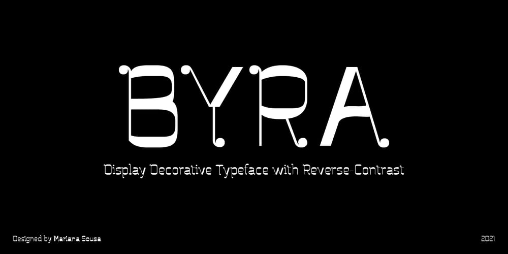 Byra font