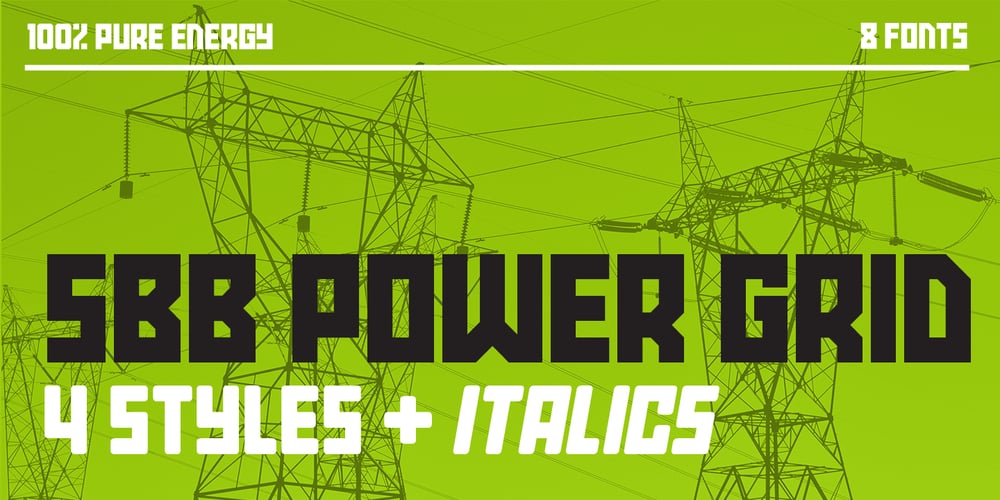 SBB Power Grid font