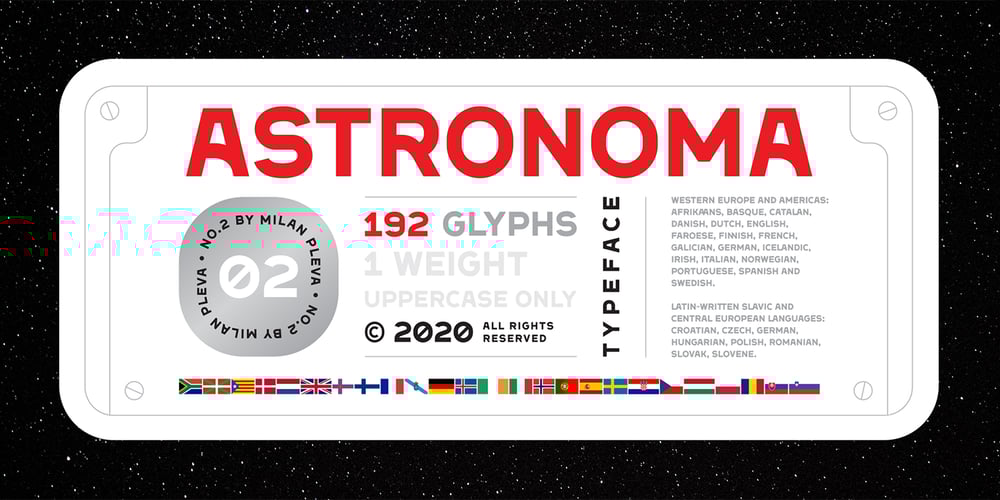 Astronoma font