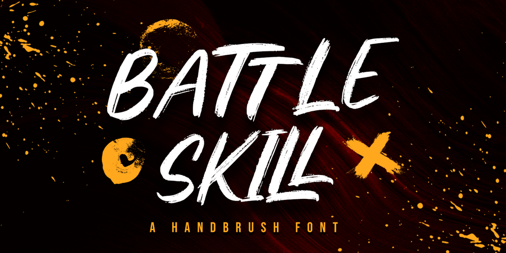 Battle Skill font