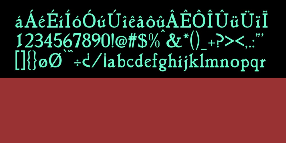 Jensen Old Style font